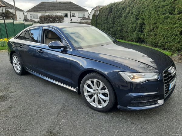 Audi A6 Saloon, Diesel, 2017, Blue