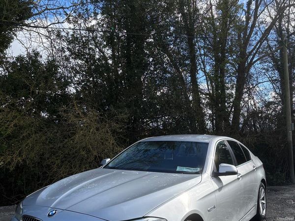 BMW 5-Series Saloon, Diesel, 2015, Silver