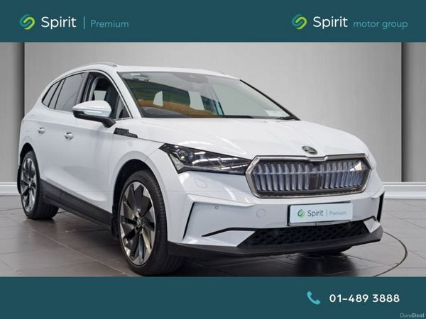 Skoda Enyaq Hatchback, Electric, 2022, White