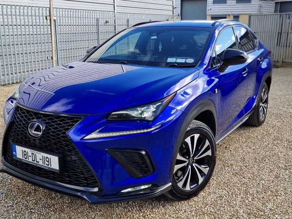 Lexus NX SUV, Petrol Hybrid, 2018, Blue