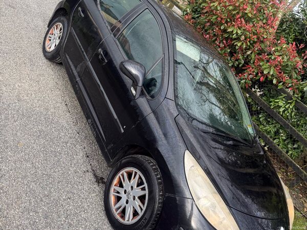 Peugeot 207 Hatchback, Petrol, 2007, Black