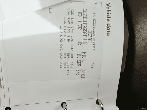 Volkswagen Passat Saloon, Diesel, 2006, Black