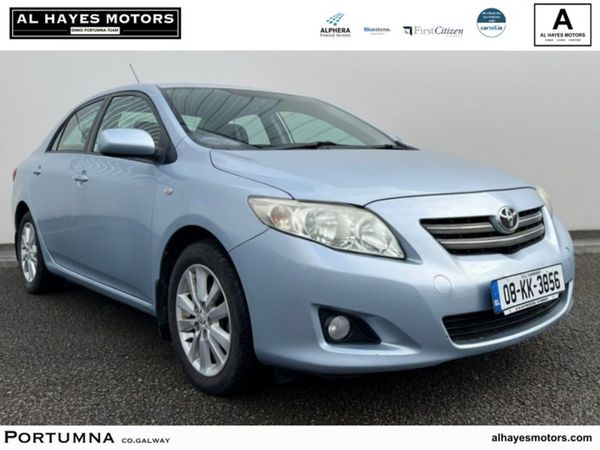 Toyota Corolla Saloon, Petrol, 2008, Blue