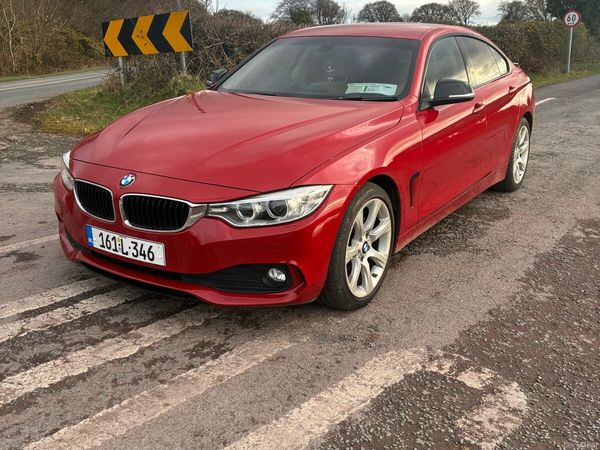 BMW 4-Series Saloon, Diesel, 2016, Red