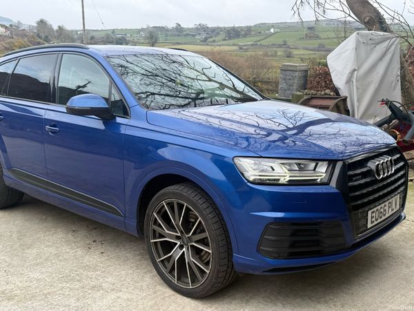 Audi Q7 SUV, Diesel, 2016, Blue