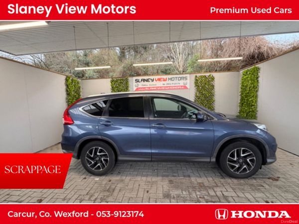 Honda CR-V SUV, Diesel, 2017, Blue