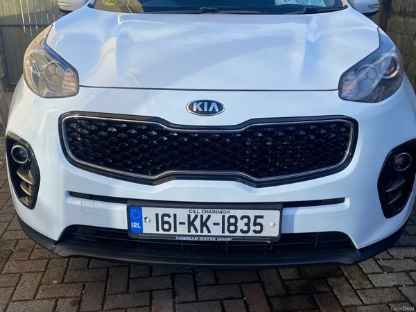 Kia Sportage SUV, Diesel, 2016, White