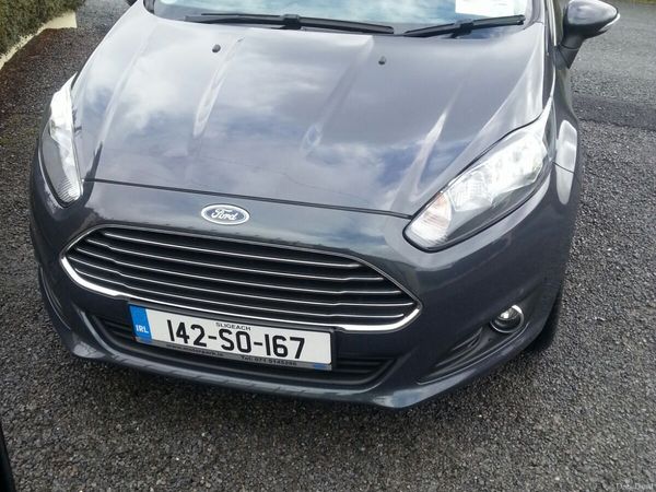 Ford Fiesta Hatchback, Diesel, 2014, Blue