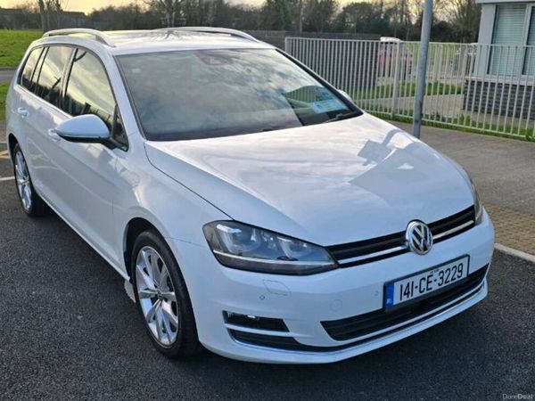 Volkswagen Golf Estate, Petrol, 2014, White