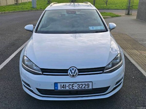 Volkswagen Golf Estate, Petrol, 2014, White