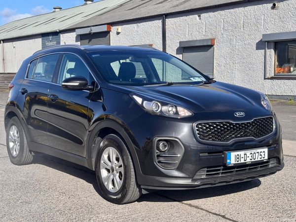 Kia Sportage SUV, Diesel, 2018, Black