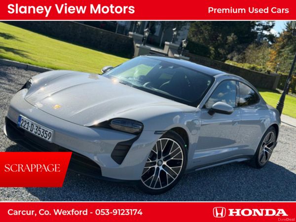 Porsche Taycan Hatchback, Electric, 2022, Grey