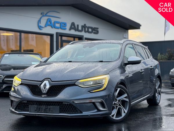 Renault Megane Estate, Petrol, 2017, Grey