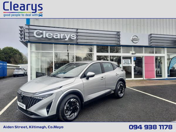 Nissan Qashqai Hatchback, Petrol Hybrid, 2026, Silver