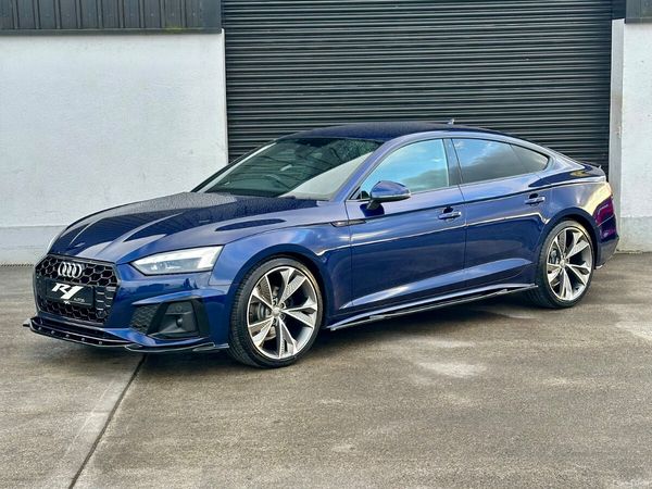 Audi A5 Coupe, Diesel Hybrid, 2020, Blue