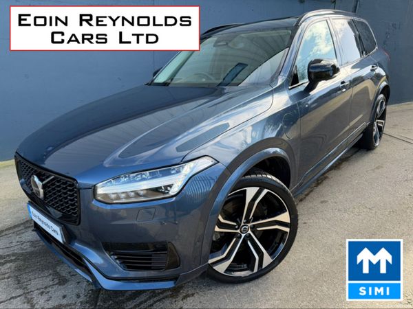 Volvo XC90 Estate, Petrol Hybrid, 2023, Blue