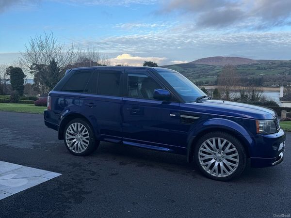 Land Rover Range Rover Sport SUV, Diesel, 2010, Blue