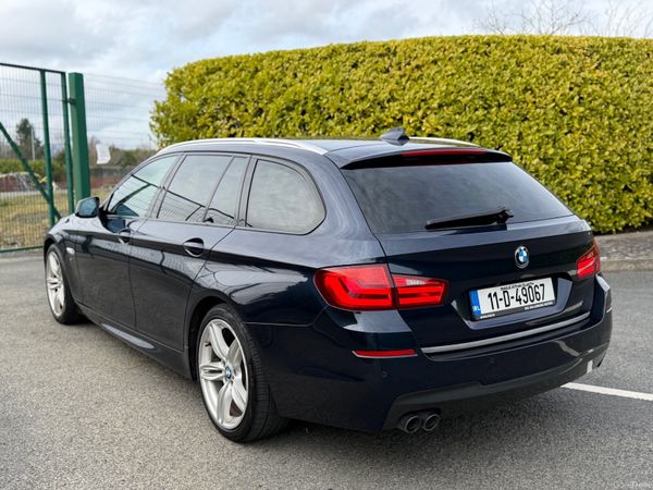 BMW 5-Series Saloon, Diesel, 2011, Blue