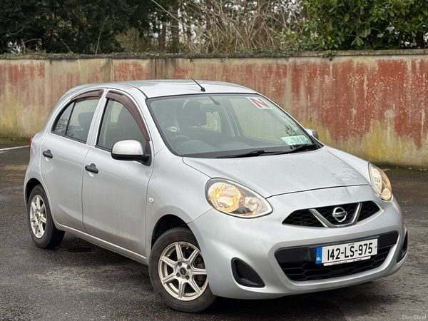 Nissan March Hatchback, Petrol, 2014, Silver