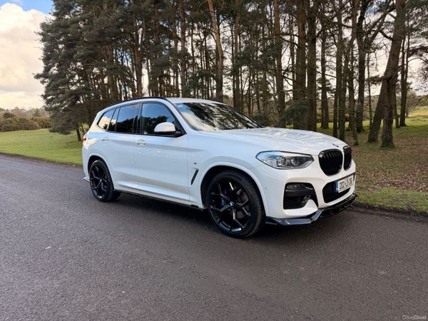 BMW X3 SUV, Diesel Hybrid, 2020, White