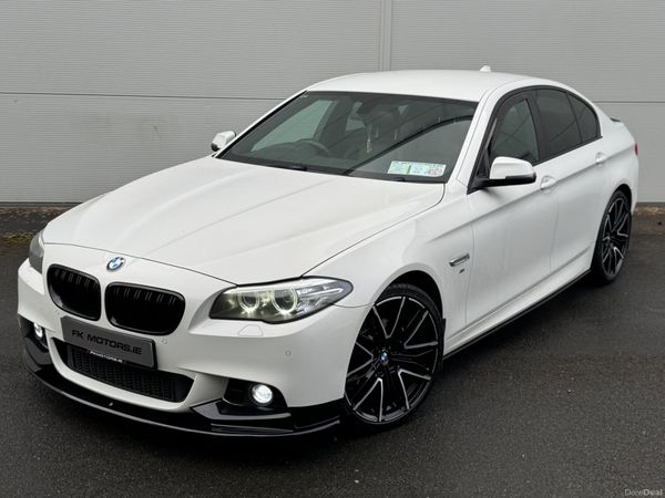 BMW 5-Series Saloon, Diesel, 2015, White