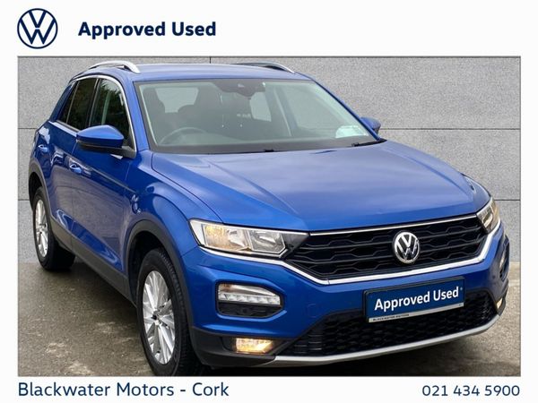 Volkswagen T-Roc SUV, Petrol, 2020, Blue
