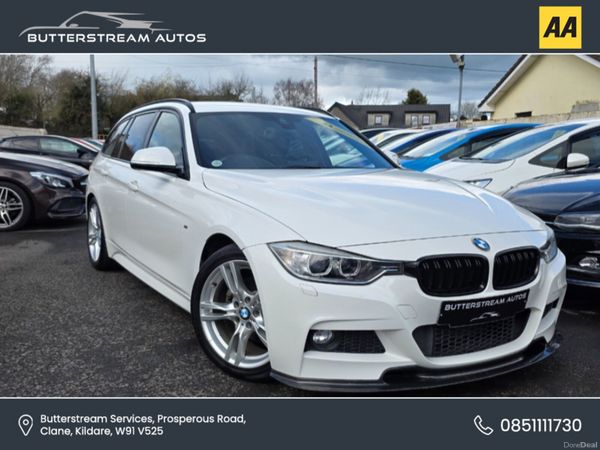 BMW 3-Series Estate, Diesel, 2014, White