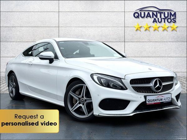 Mercedes-Benz C-Class Coupe, Diesel, 2017, White
