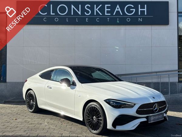 Mercedes-Benz CLE Coupe, Petrol Plug-in Hybrid, 2025, White