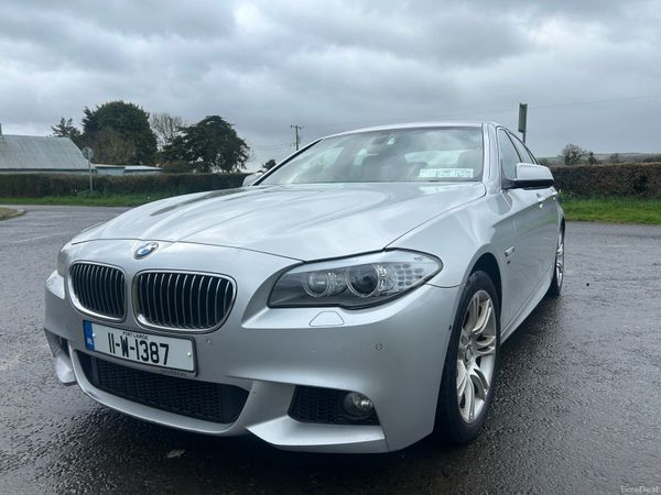 BMW 5-Series Saloon, Diesel, 2011, Silver