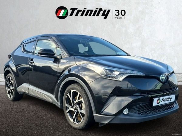 Toyota C-HR SUV, Petrol Hybrid, 2017, Black
