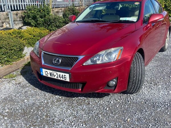 Lexus IS Saloon, Diesel, 2012, Red