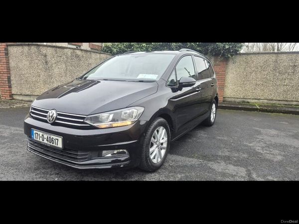 Volkswagen Touran MPV, Diesel, 2017, Black