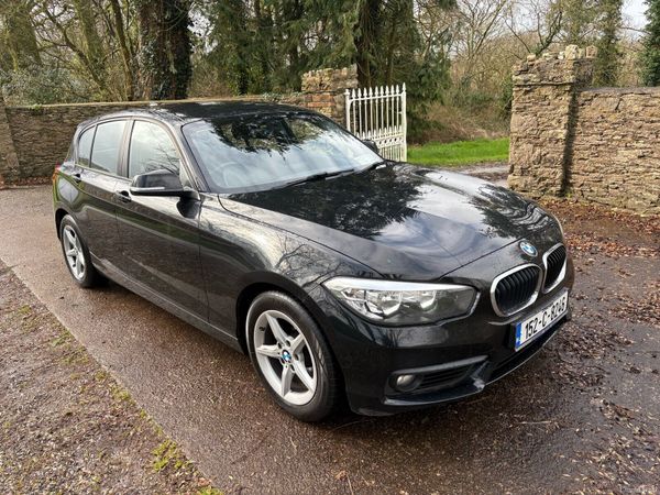 BMW 1-Series Hatchback, Diesel, 2015, Black