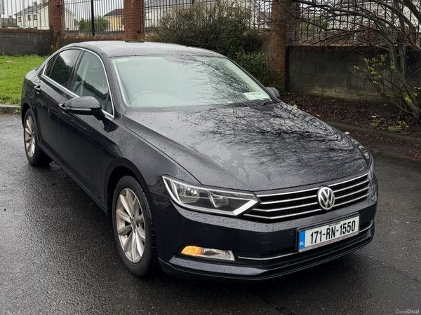 Volkswagen Passat Saloon, Diesel, 2017, Black