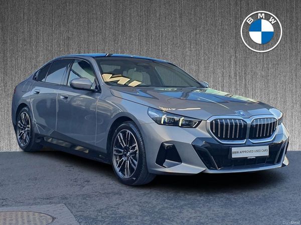 BMW 5-Series Saloon, Petrol Plug-in Hybrid, 2026, Grey