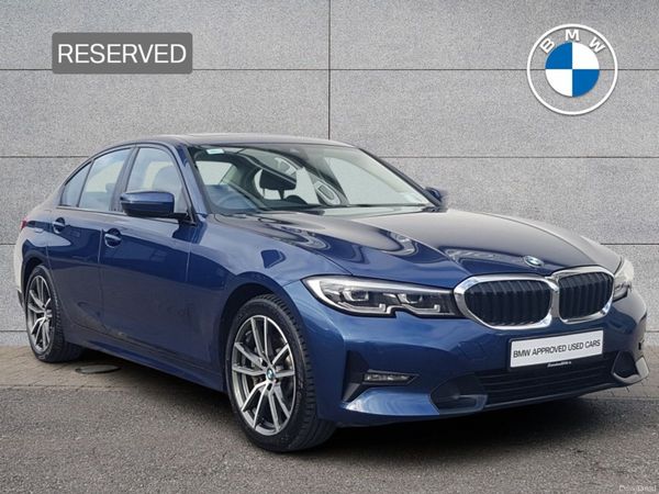 BMW 3-Series Saloon, Petrol Plug-in Hybrid, 2021, Blue