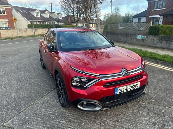Citroen e-C4 Hatchback, Electric, 2021, Red