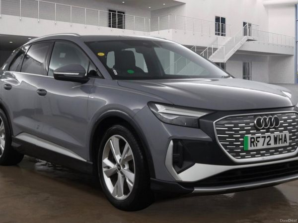 Audi Q4 e-tron SUV, Electric, 2023, Grey