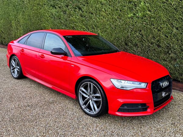 Audi A6 Saloon, Diesel, 2017, Red