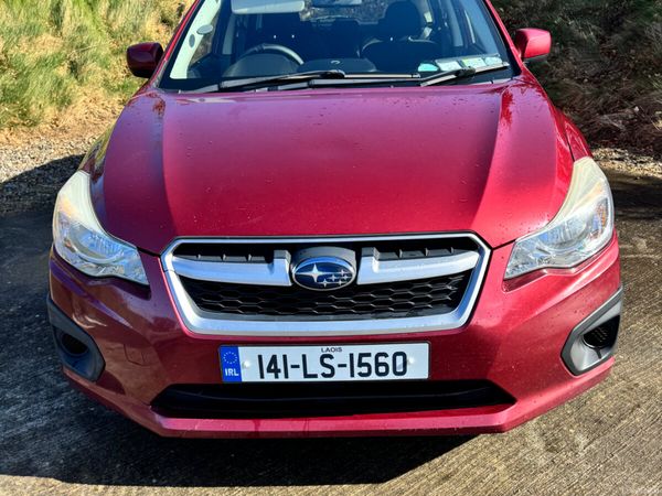 Subaru Impreza Hatchback, Petrol, 2014, Red