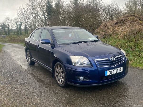 Toyota Avensis Saloon, Diesel, 2008, Blue