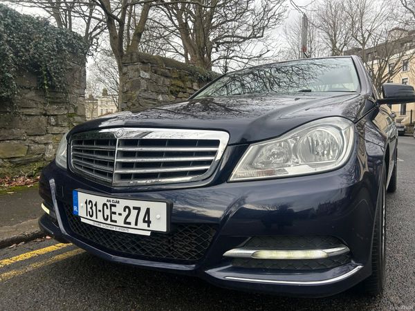 Mercedes-Benz C-Class Saloon, Diesel, 2013, Blue