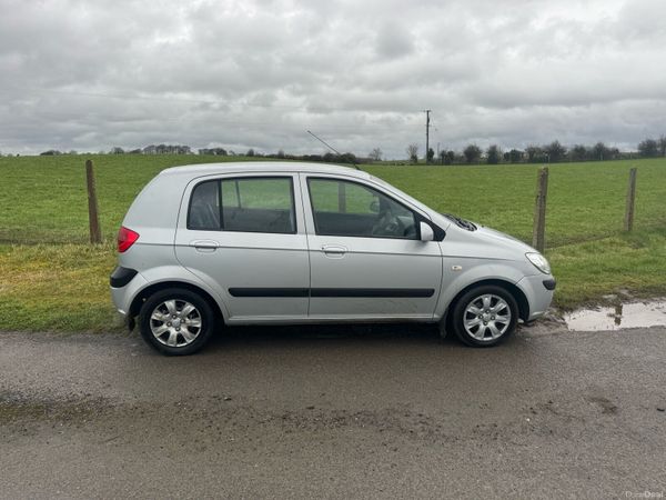 Hyundai Getz Hatchback, Petrol, 2008, Silver