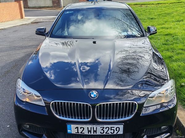 BMW 5-Series Saloon, Diesel, 2012, Black