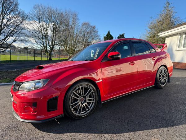 Subaru Impreza Saloon, Petrol, 2010, Red