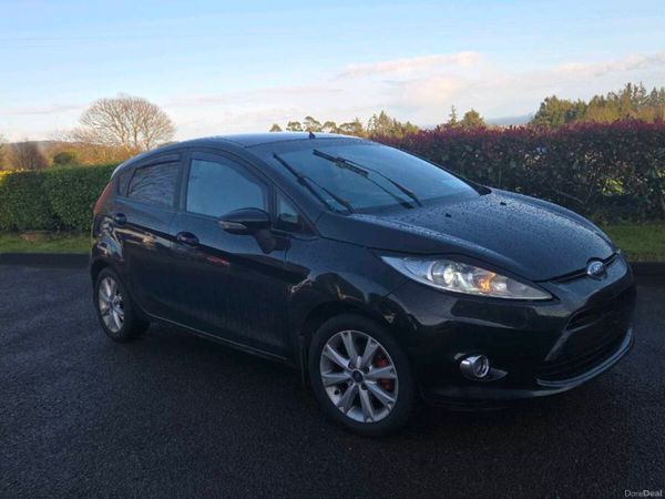 Ford Fiesta Hatchback, Petrol, 2010, Black