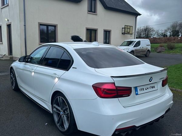 BMW 3-Series Saloon, Petrol Plug-in Hybrid, 2017, White