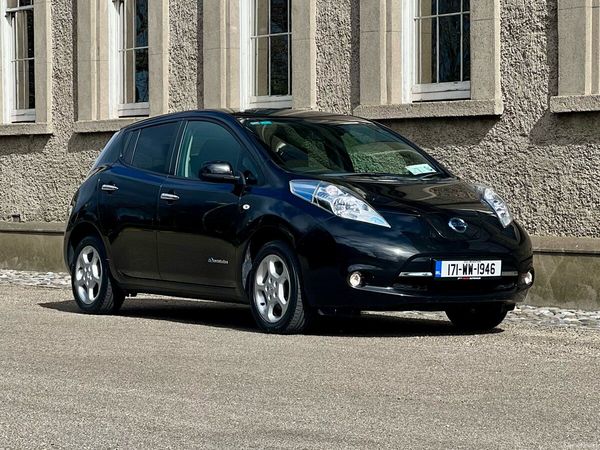 Nissan Leaf Hatchback, Electric, 2017, Black