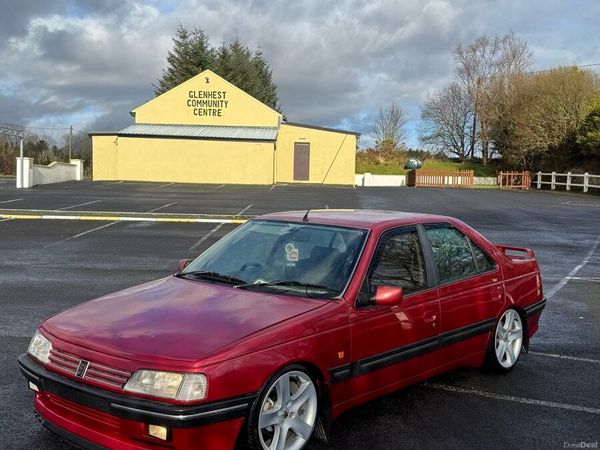 Peugeot 405 Saloon, Diesel, 1995, Red
